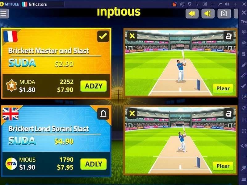 Cricket Master Blast Game Modes